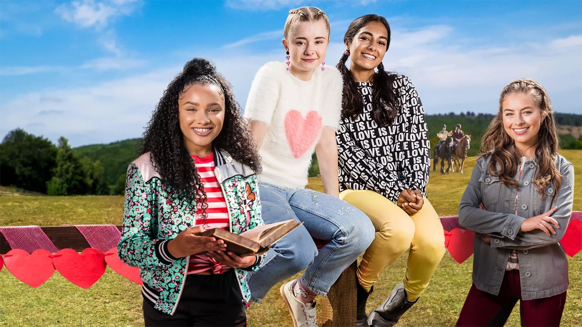 Backdrop of Free Rein: Valentine's Day