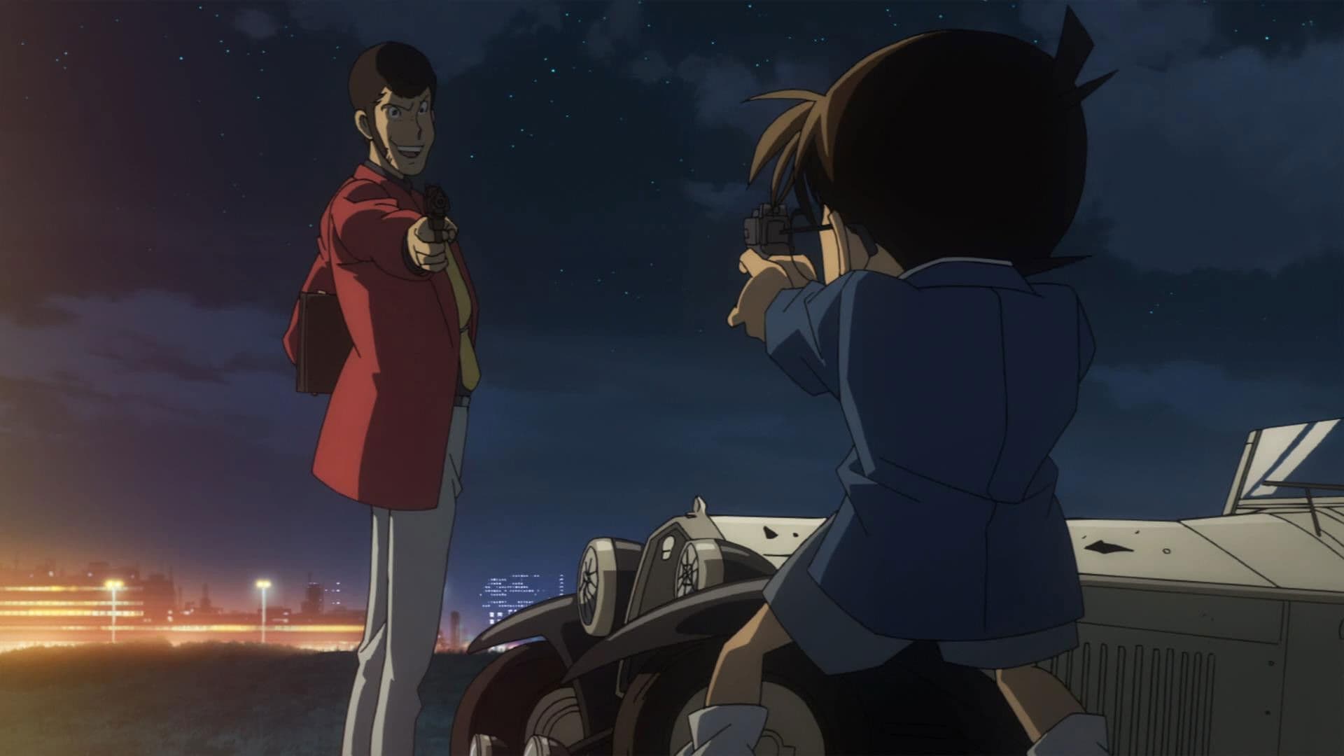 Backdrop of Lupin the Third vs Detective Conan Collection