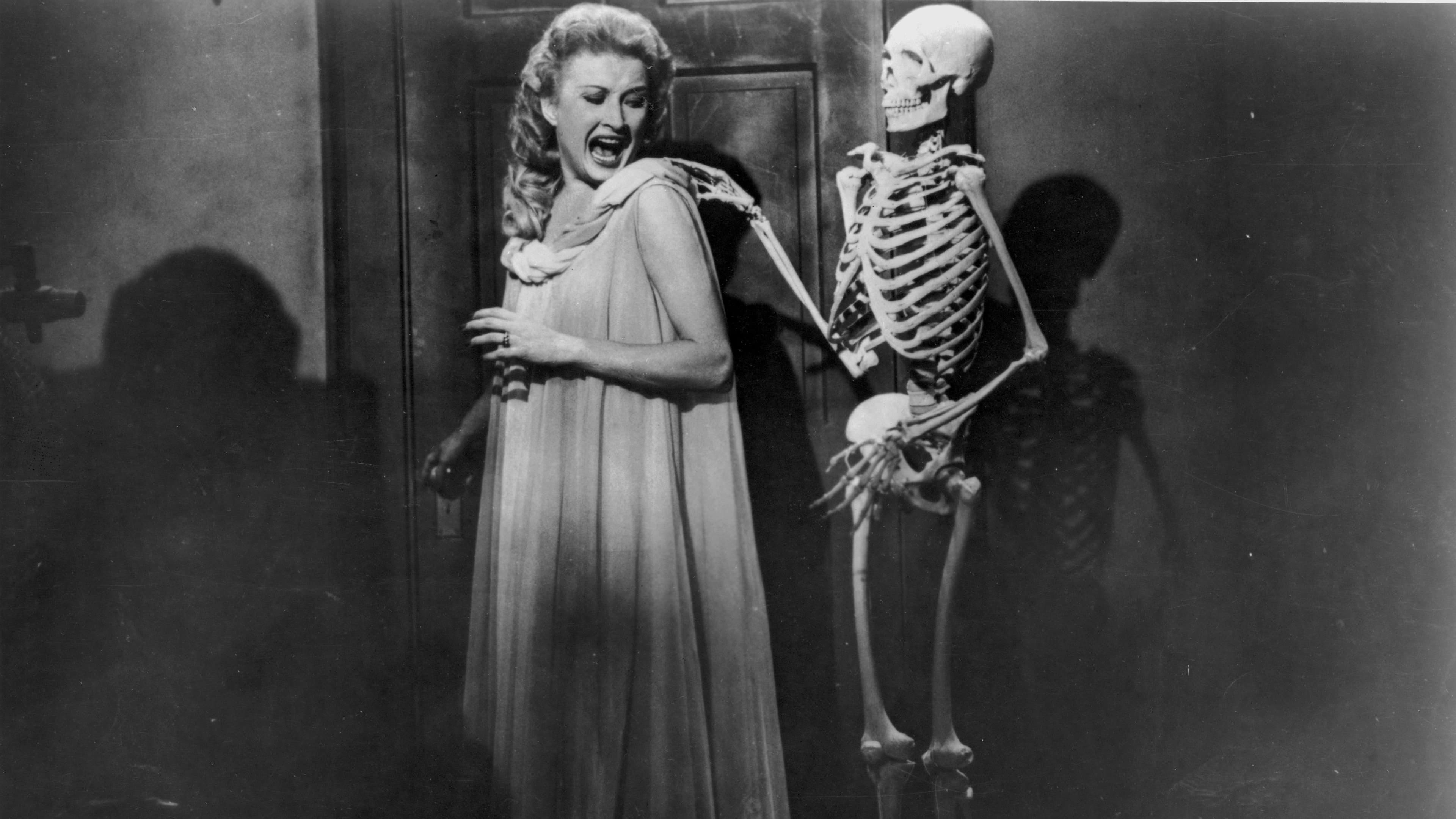 Backdrop of House on Haunted Hill