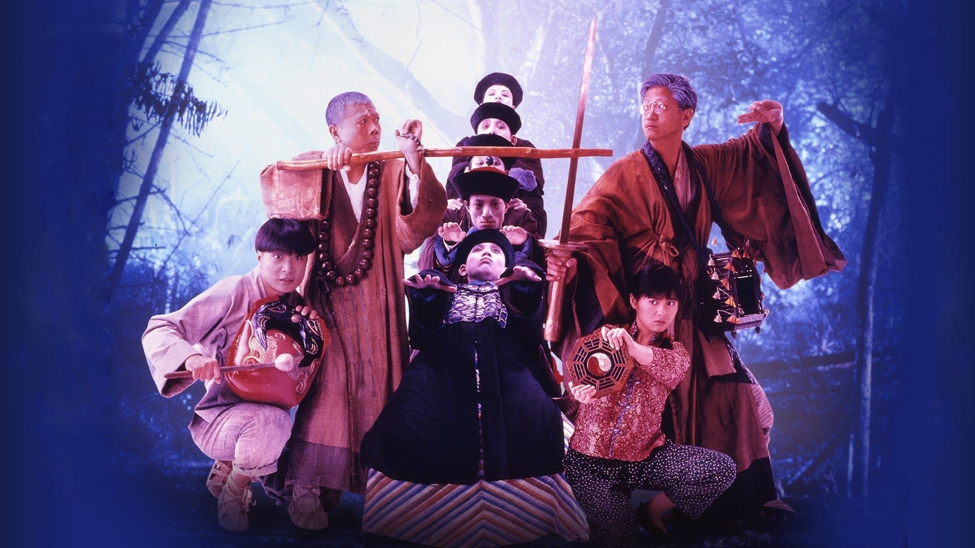 Backdrop of Mr Vampire Saga 4