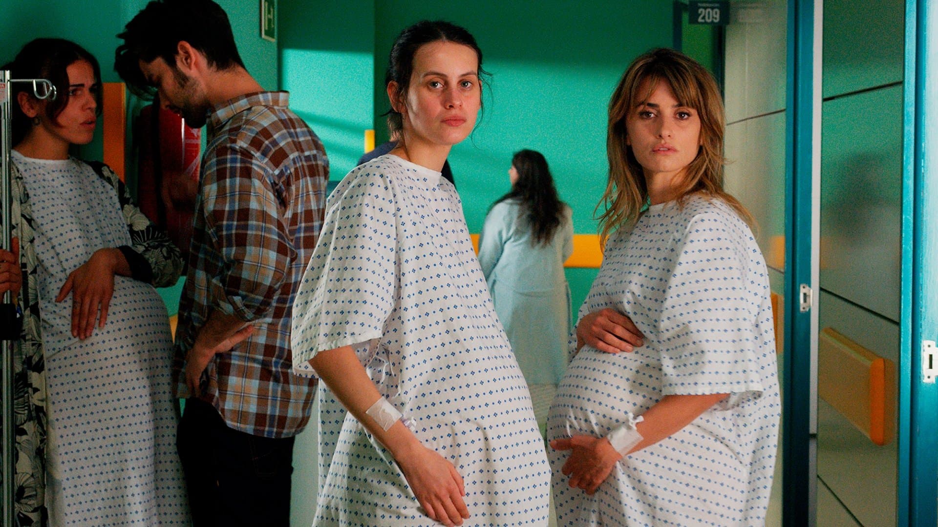 Backdrop of Parallel Mothers