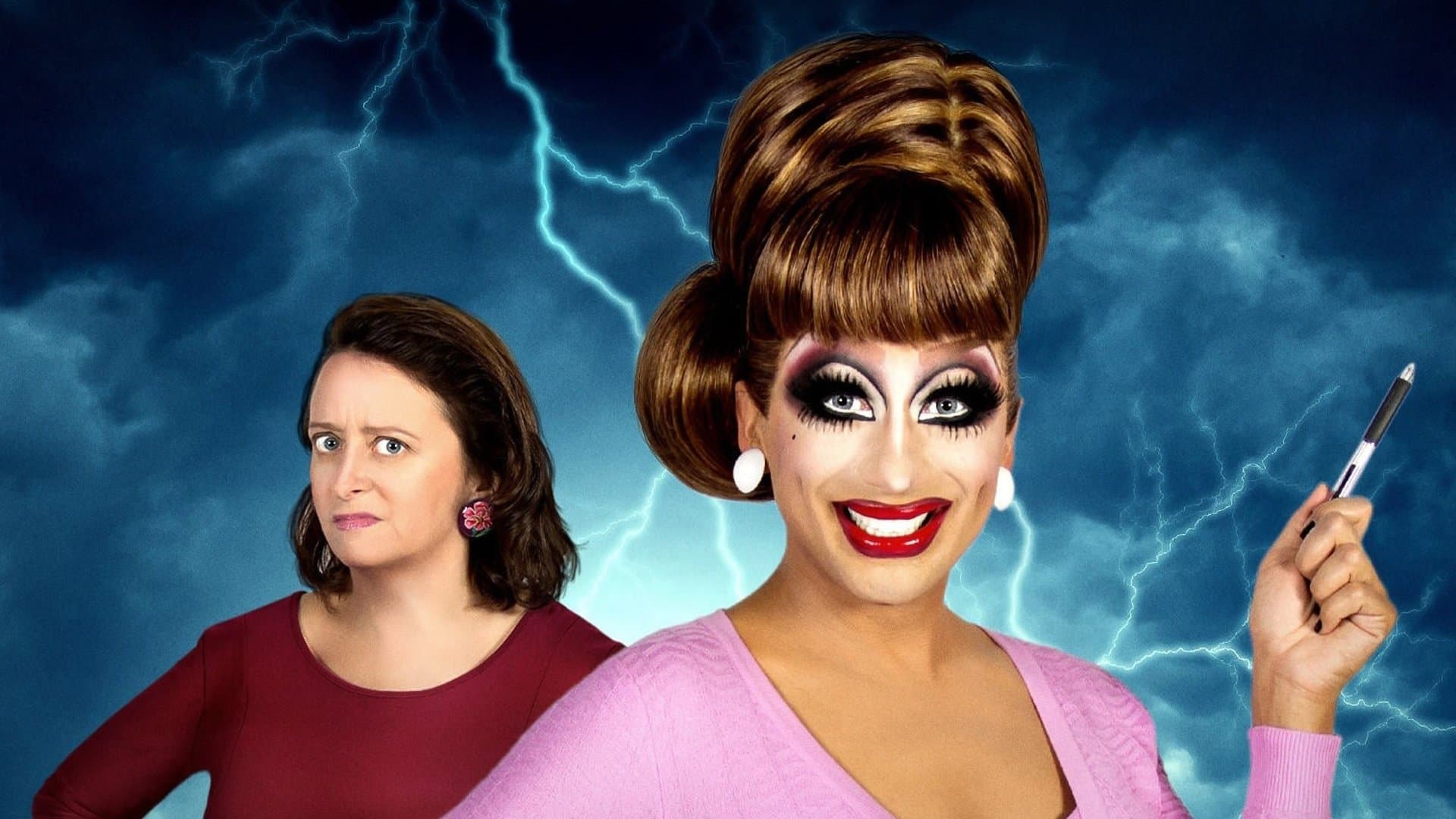 Backdrop of Hurricane Bianca