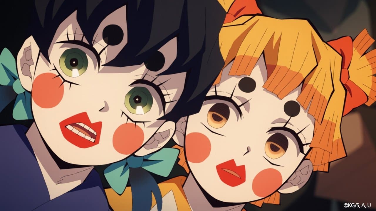 Backdrop of Demon Slayer: Kimetsu no Yaiba Entertainment District Infiltration Arc