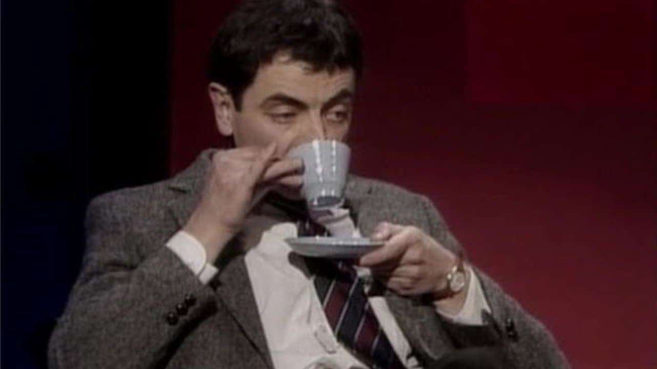 Backdrop of Rowan Atkinson Live