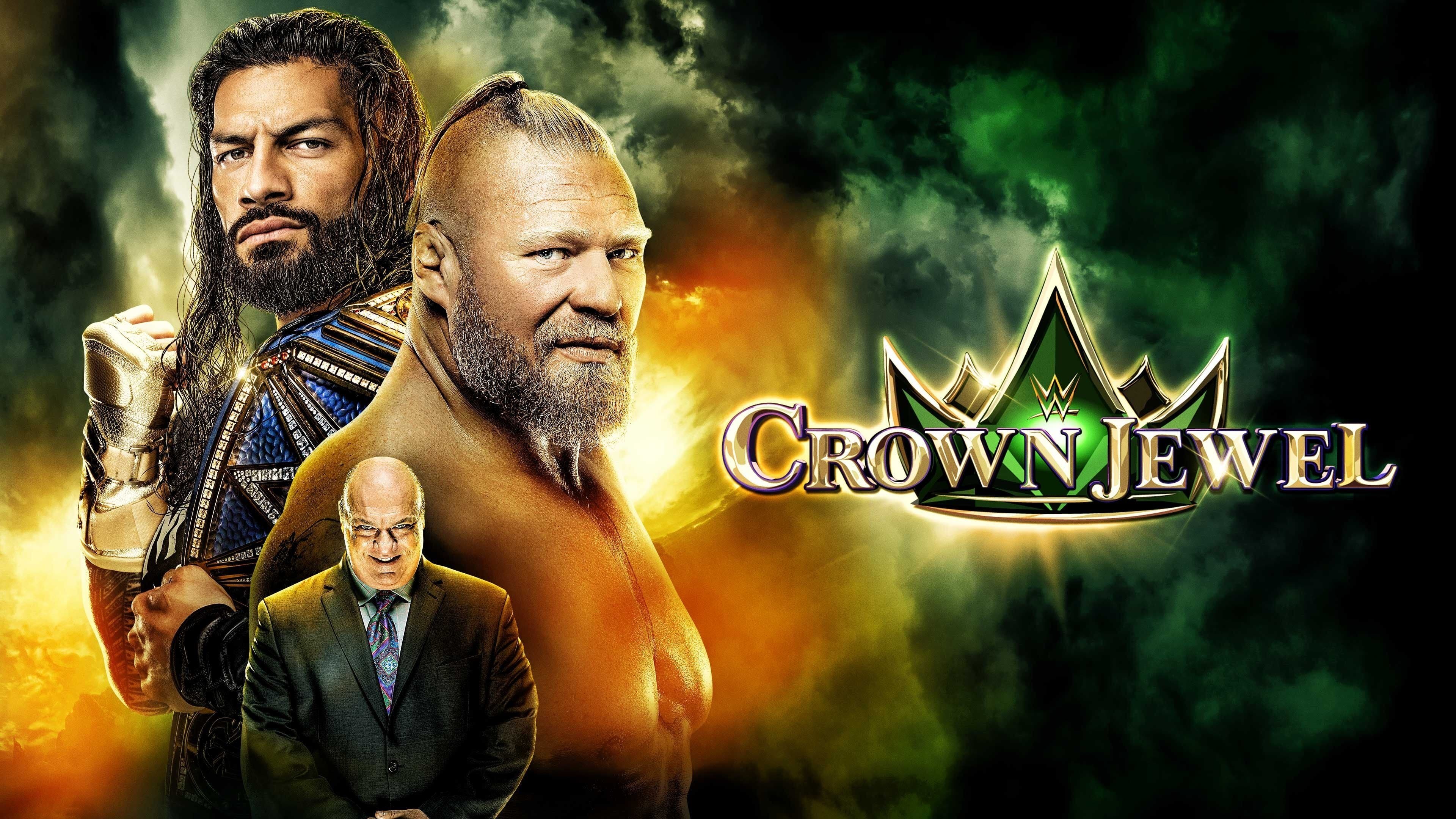 Backdrop of WWE Crown Jewel 2021