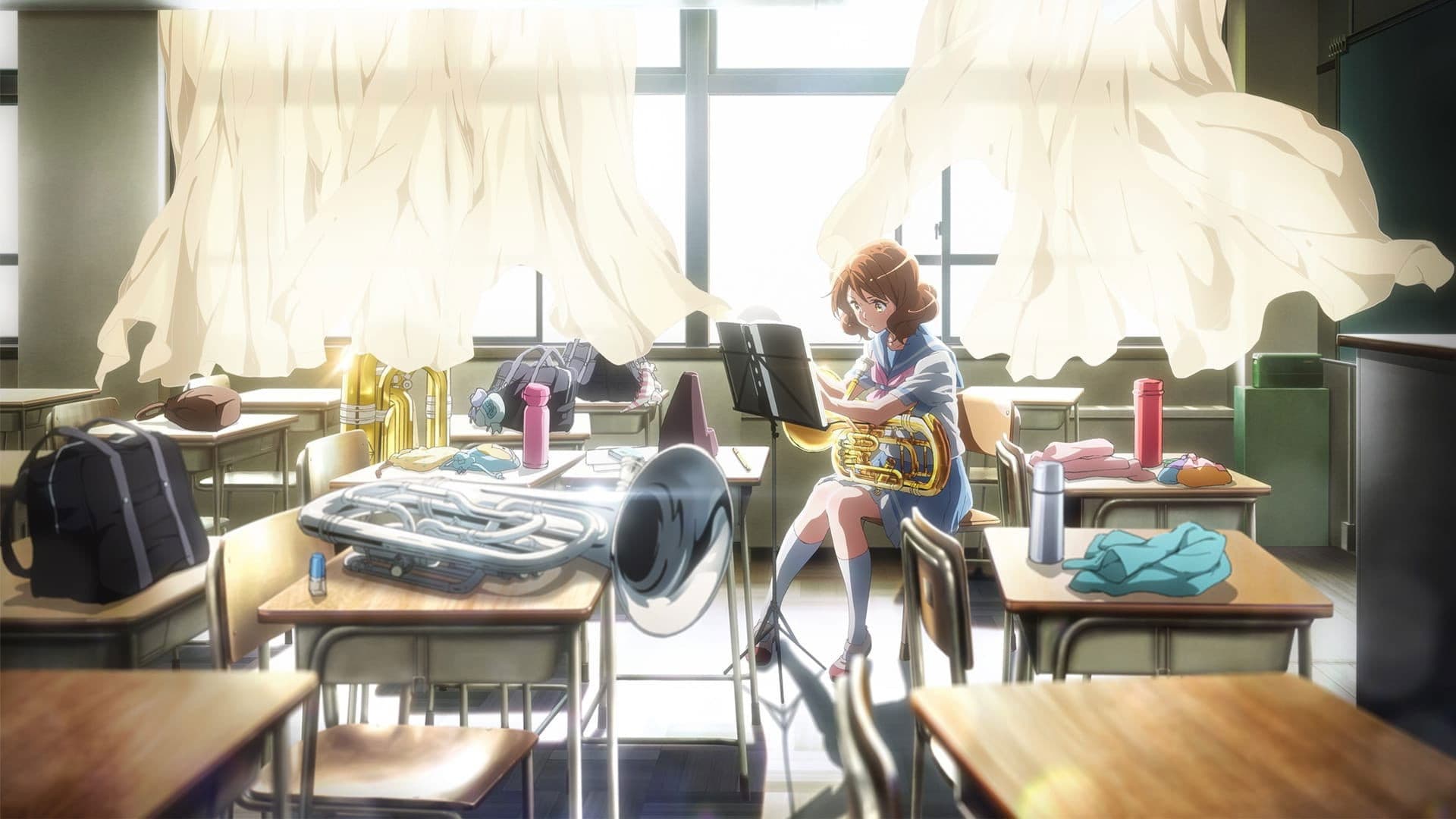Backdrop of Sound! Euphonium The Movie: Welcome to the Kitauji High School Concert Band