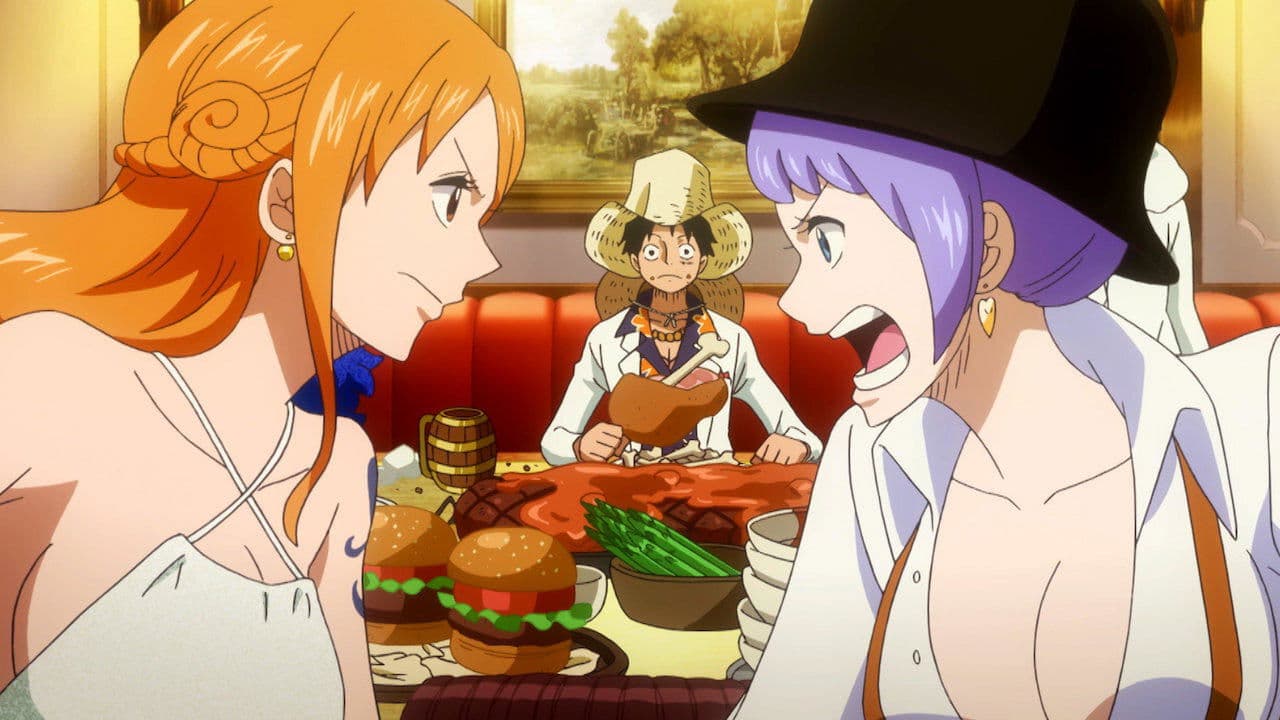 Backdrop of One Piece Film: GOLD