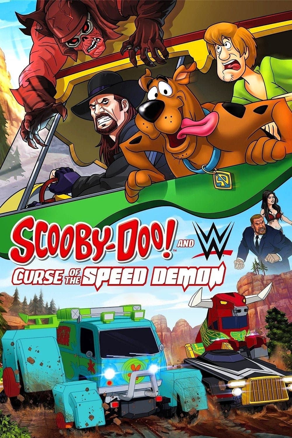 Poster of Scooby-Doo! and WWE: Curse of the Speed Demon
