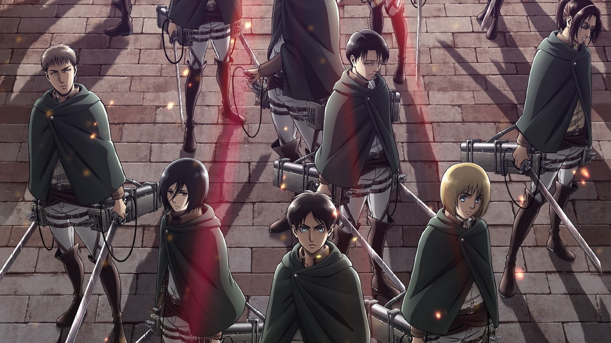 Backdrop of Attack on Titan: The Roar of Awakening