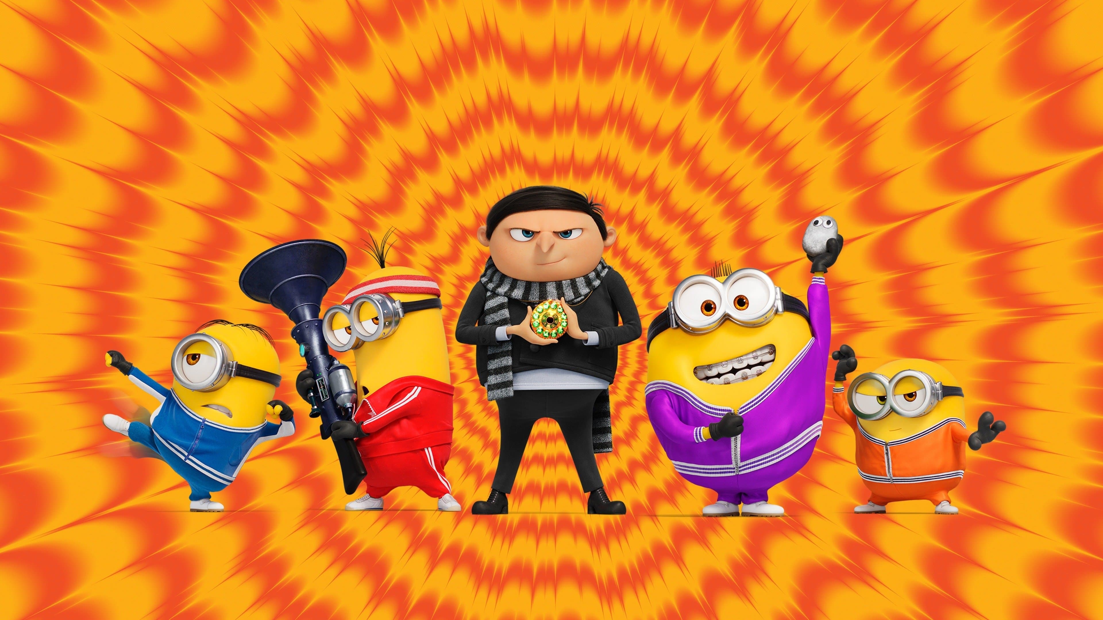 Backdrop of Minions: The Rise of Gru