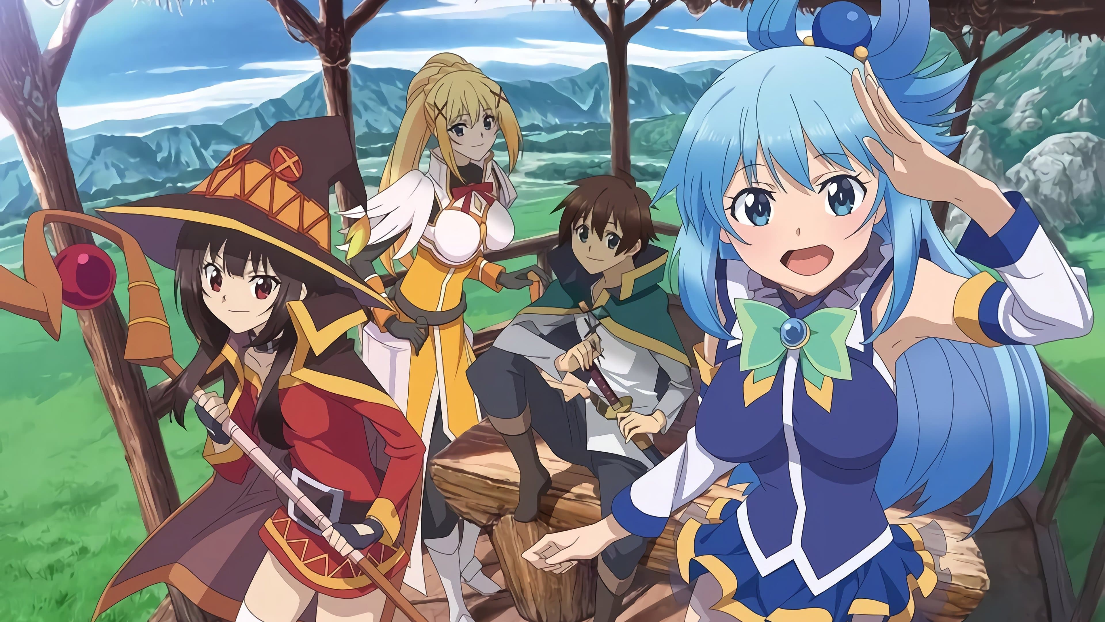 Backdrop of KONOSUBA – God's blessing on this wonderful world! Legend of Crimson