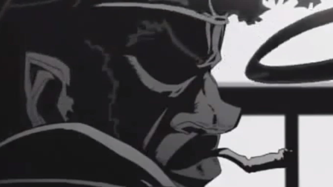 Backdrop of Afro Samurai Pilot