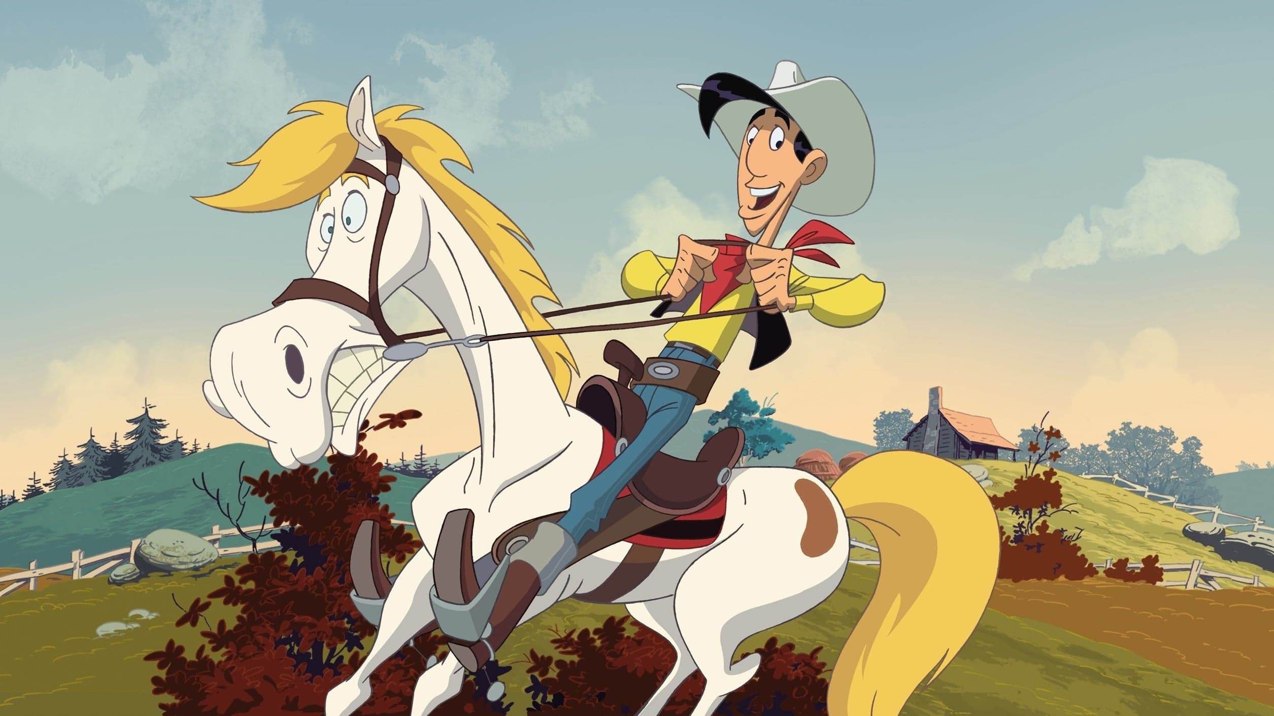 Backdrop of Go West: A Lucky Luke Adventure