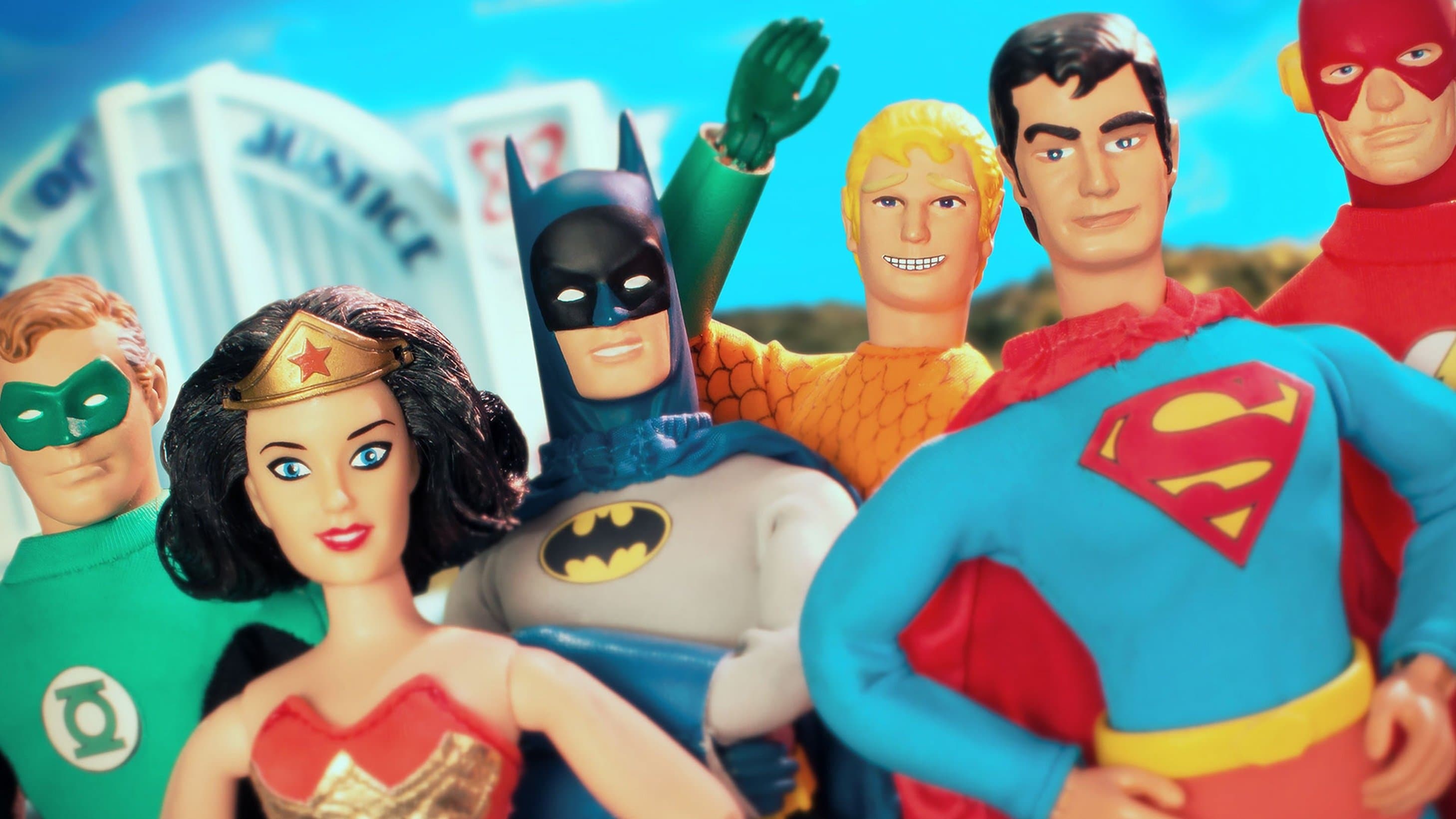 Backdrop of Robot Chicken: DC Comics Special