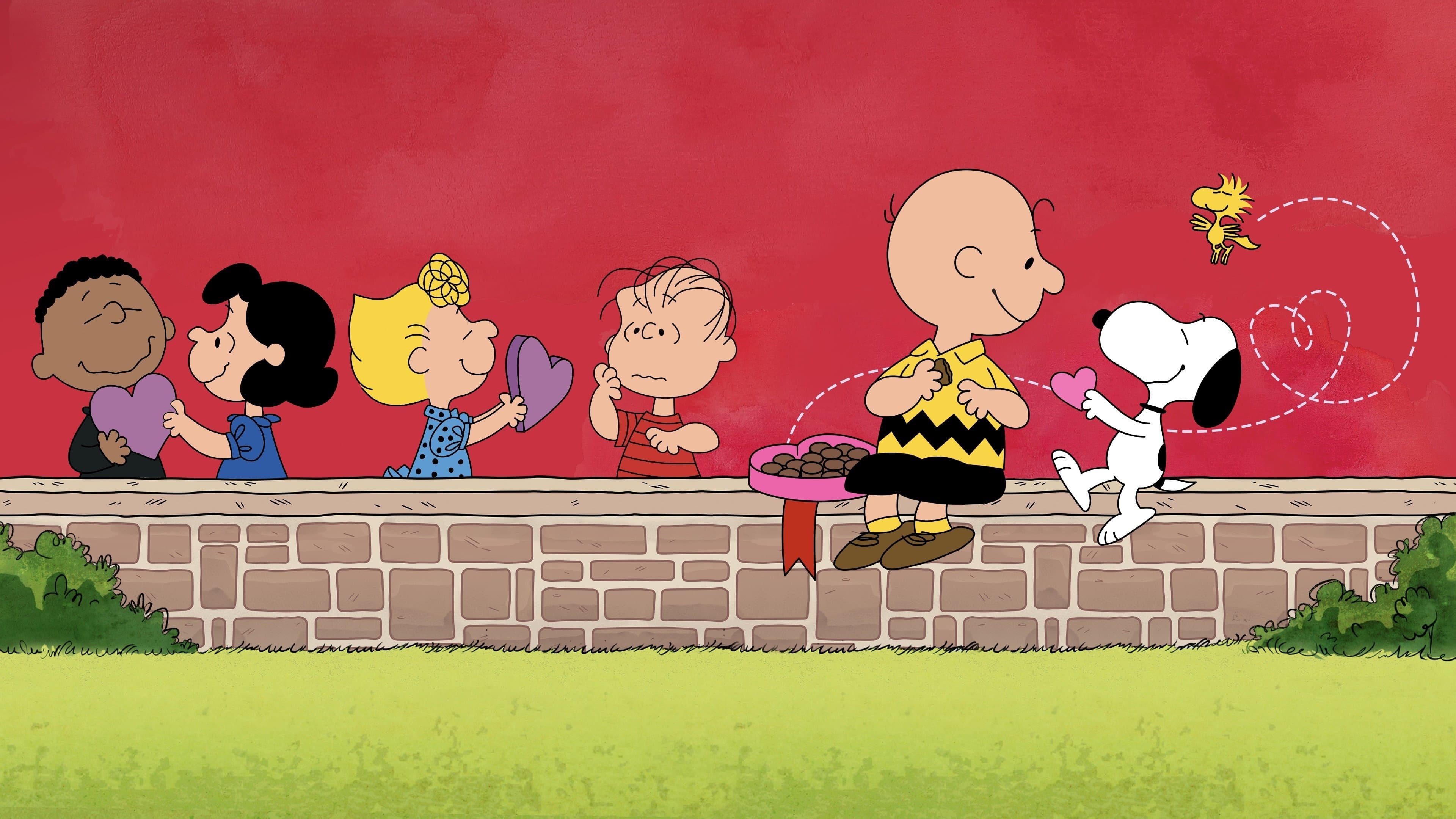 Backdrop of Be My Valentine, Charlie Brown