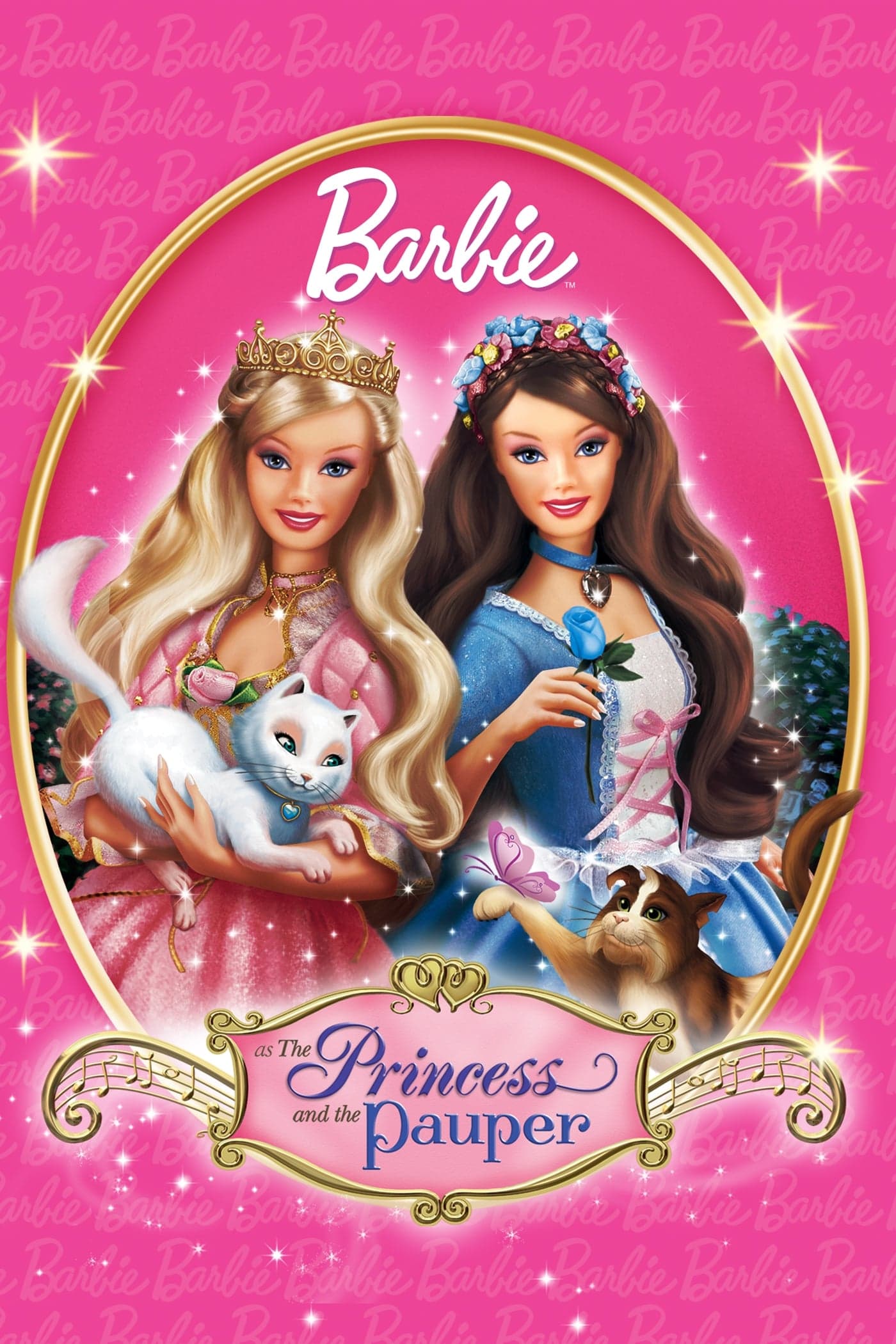 Poster of Barbie as The Princess & the Pauper