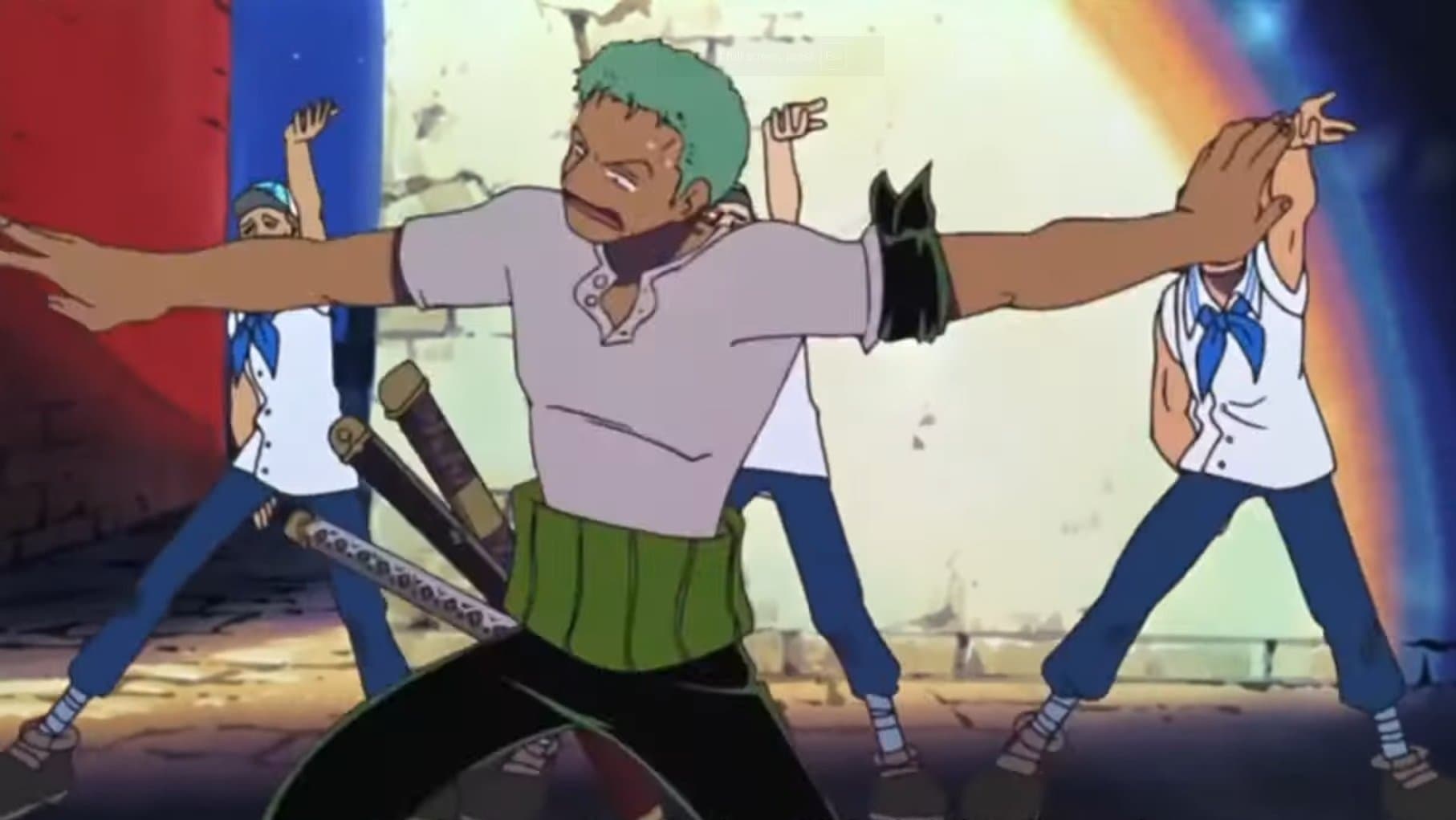 Backdrop of One Piece: Jango's Dance Carnival