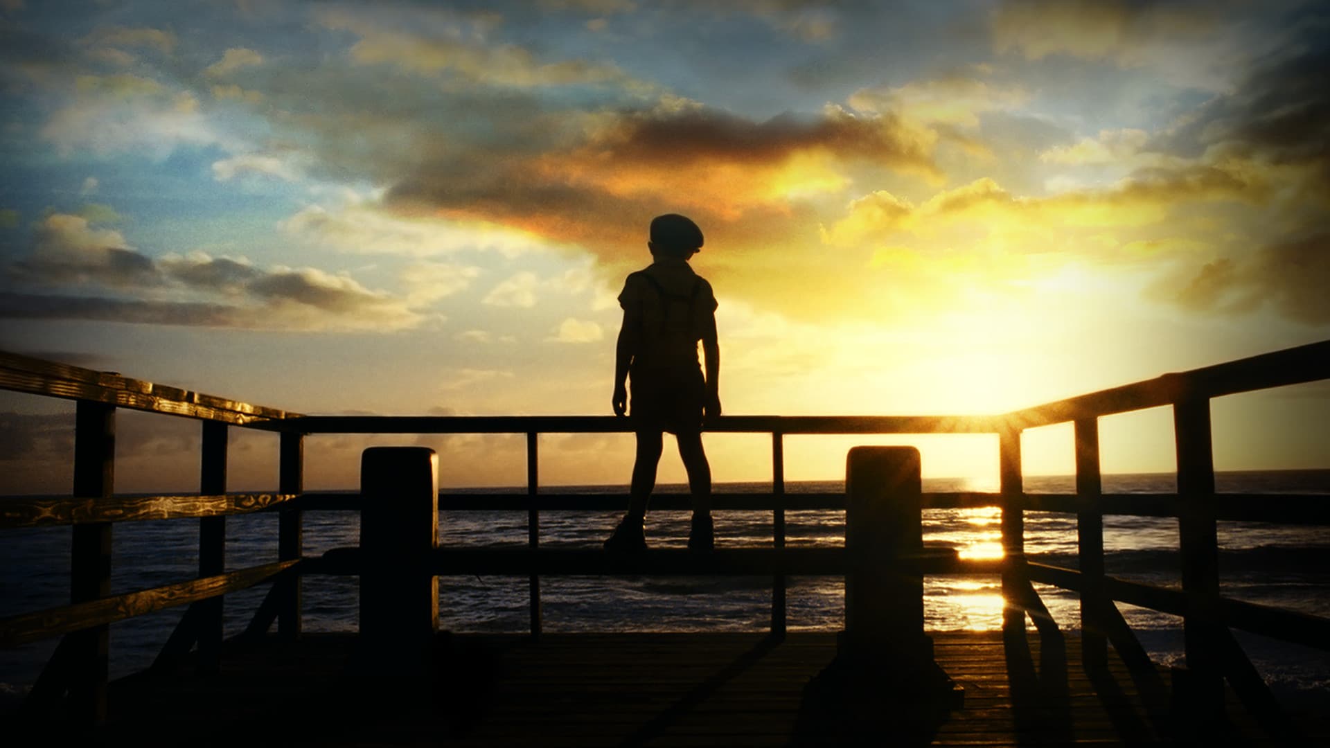 Backdrop of Little Boy