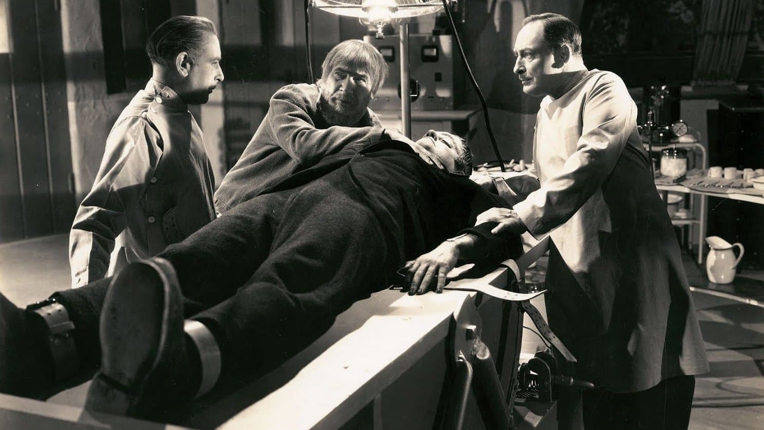 Backdrop of The Ghost of Frankenstein