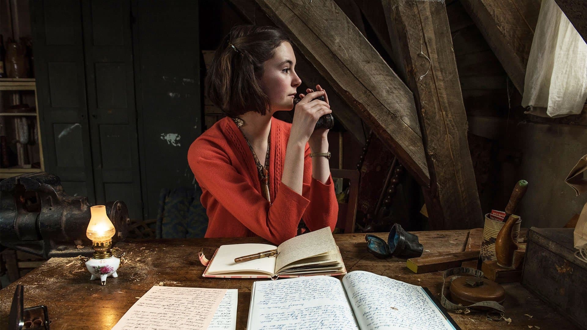 Backdrop of The Diary of Anne Frank