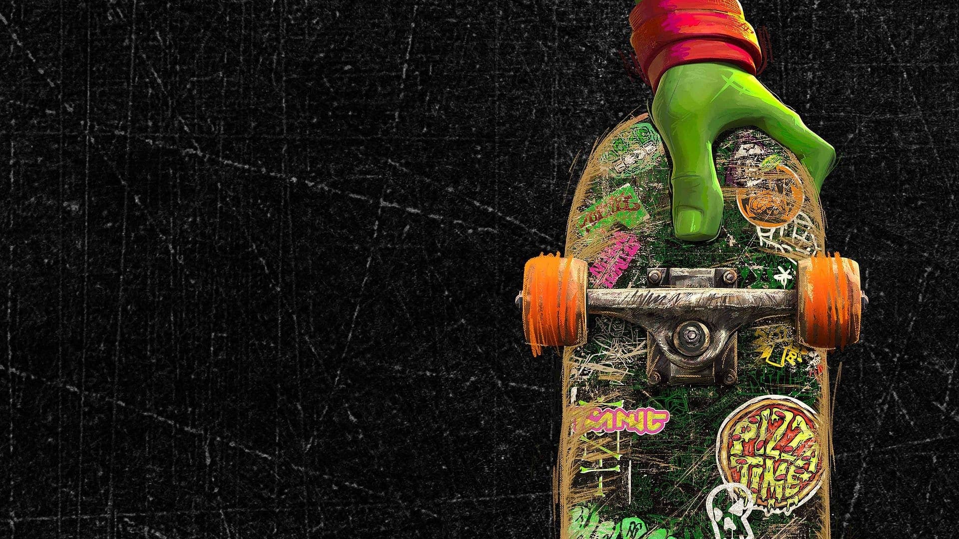 Backdrop of Teenage Mutant Ninja Turtles (Animated) Collection