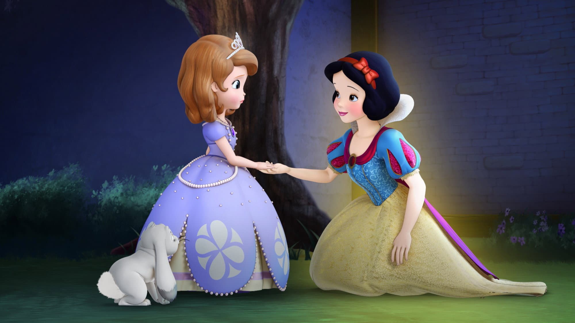 Backdrop of Sofia the First: The Enchanted Feast