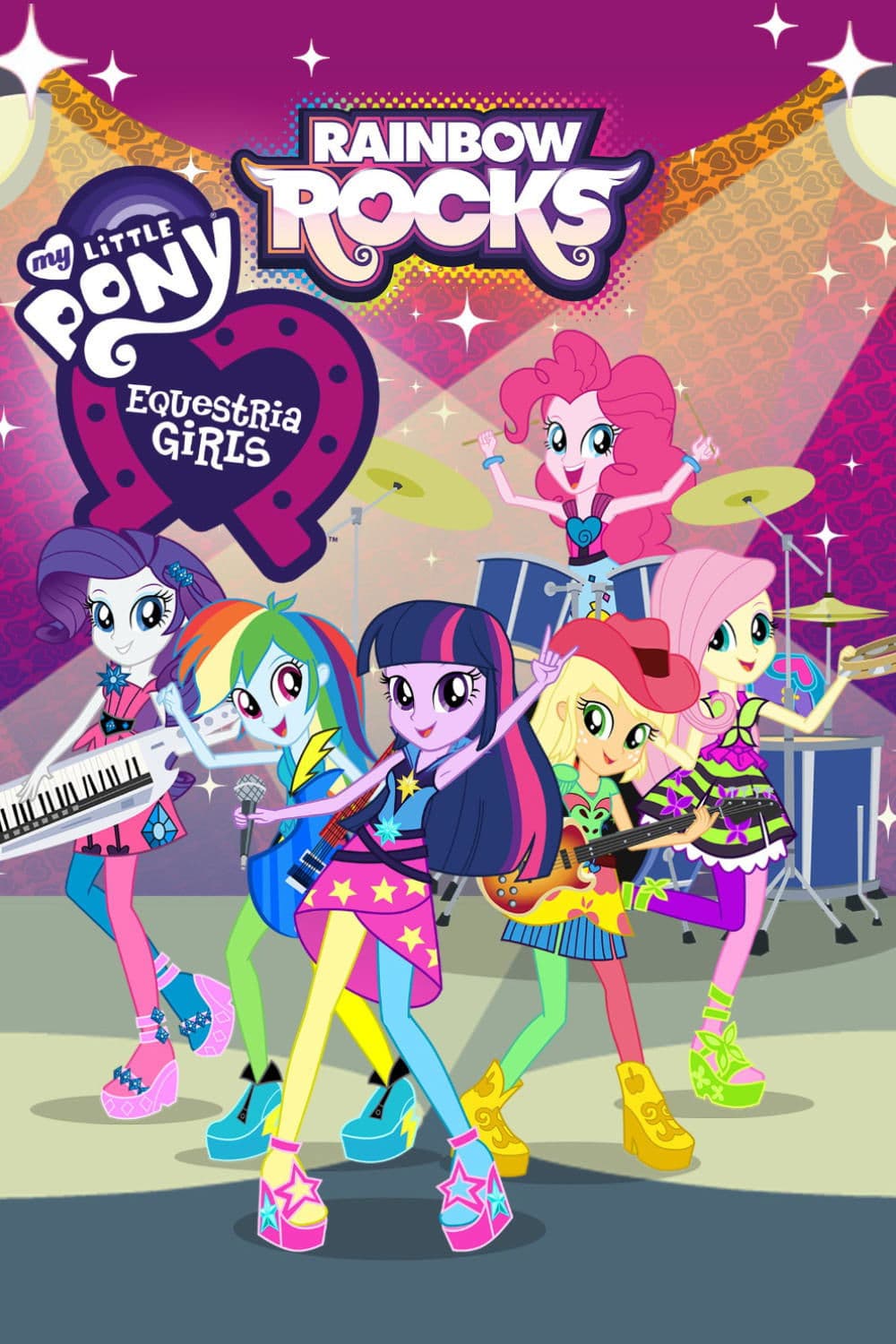 Poster of My Little Pony: Equestria Girls – Rainbow Rocks