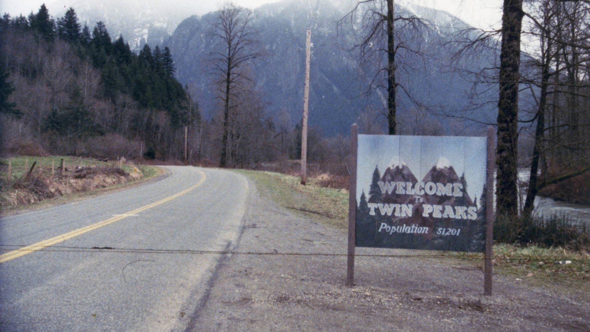 Backdrop of Twin Peaks