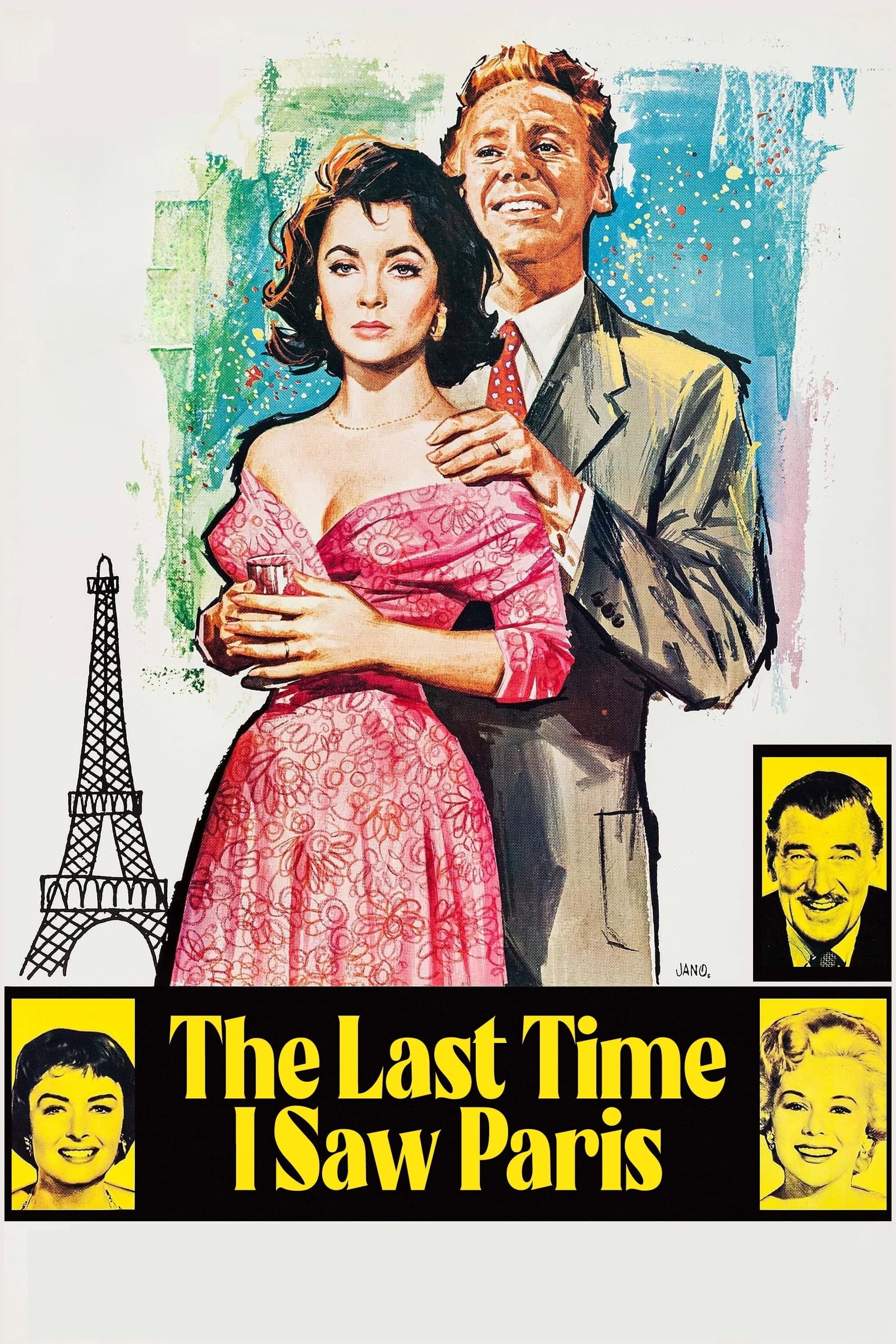 Poster of The Last Time I Saw Paris