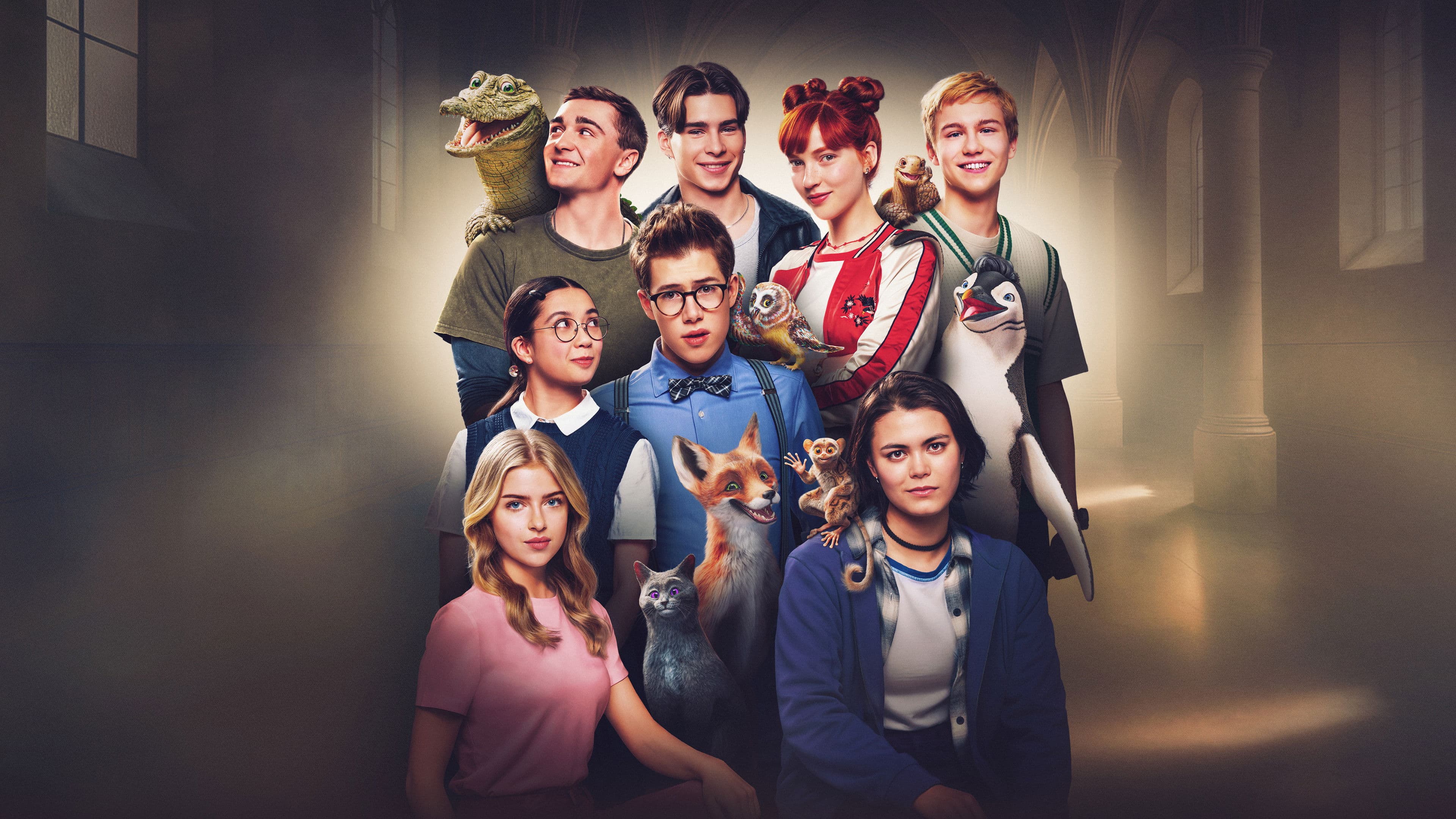 Backdrop of School of Magical Animals 4