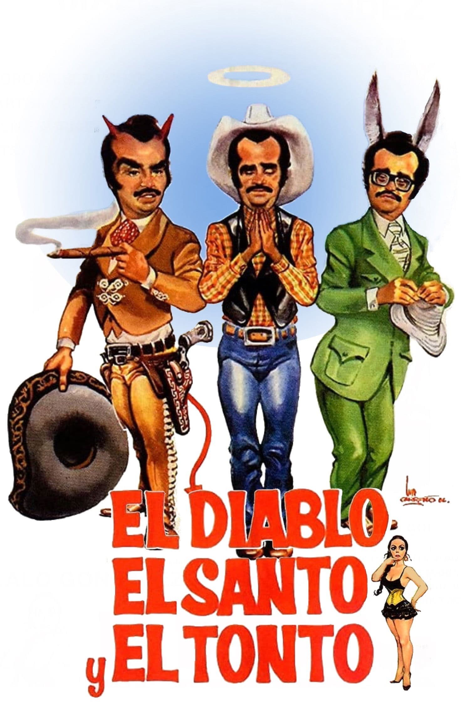 Poster of El Diablo El Santo Y El Tonto