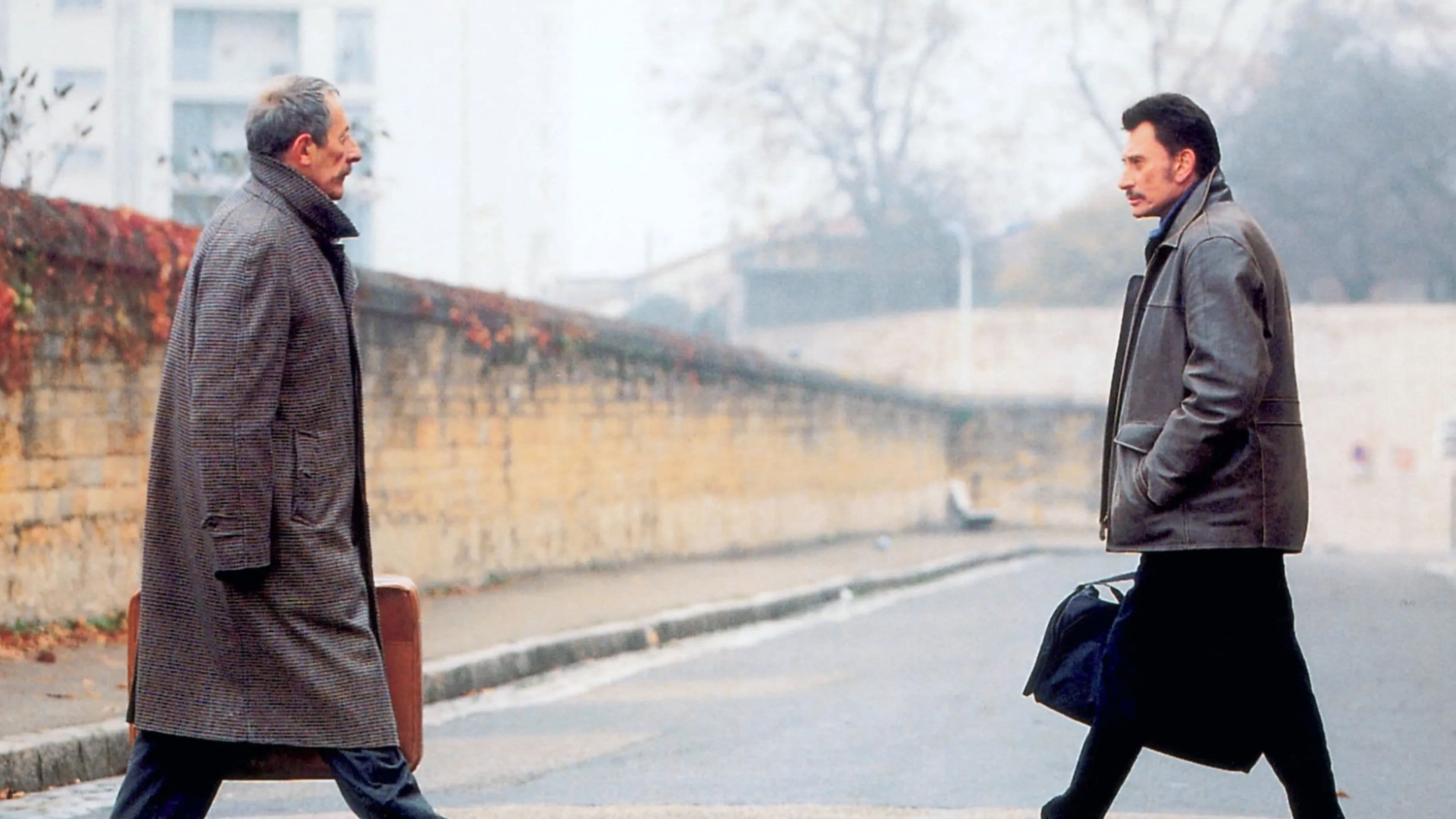 Backdrop of Man on the Train