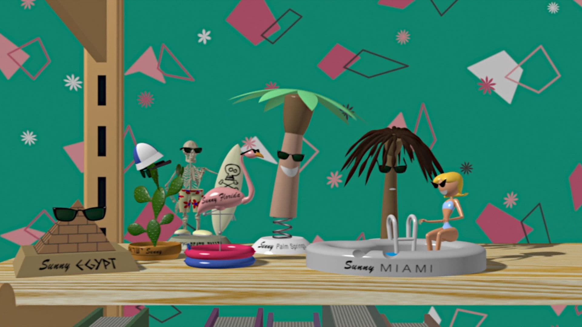 Backdrop of Knick Knack