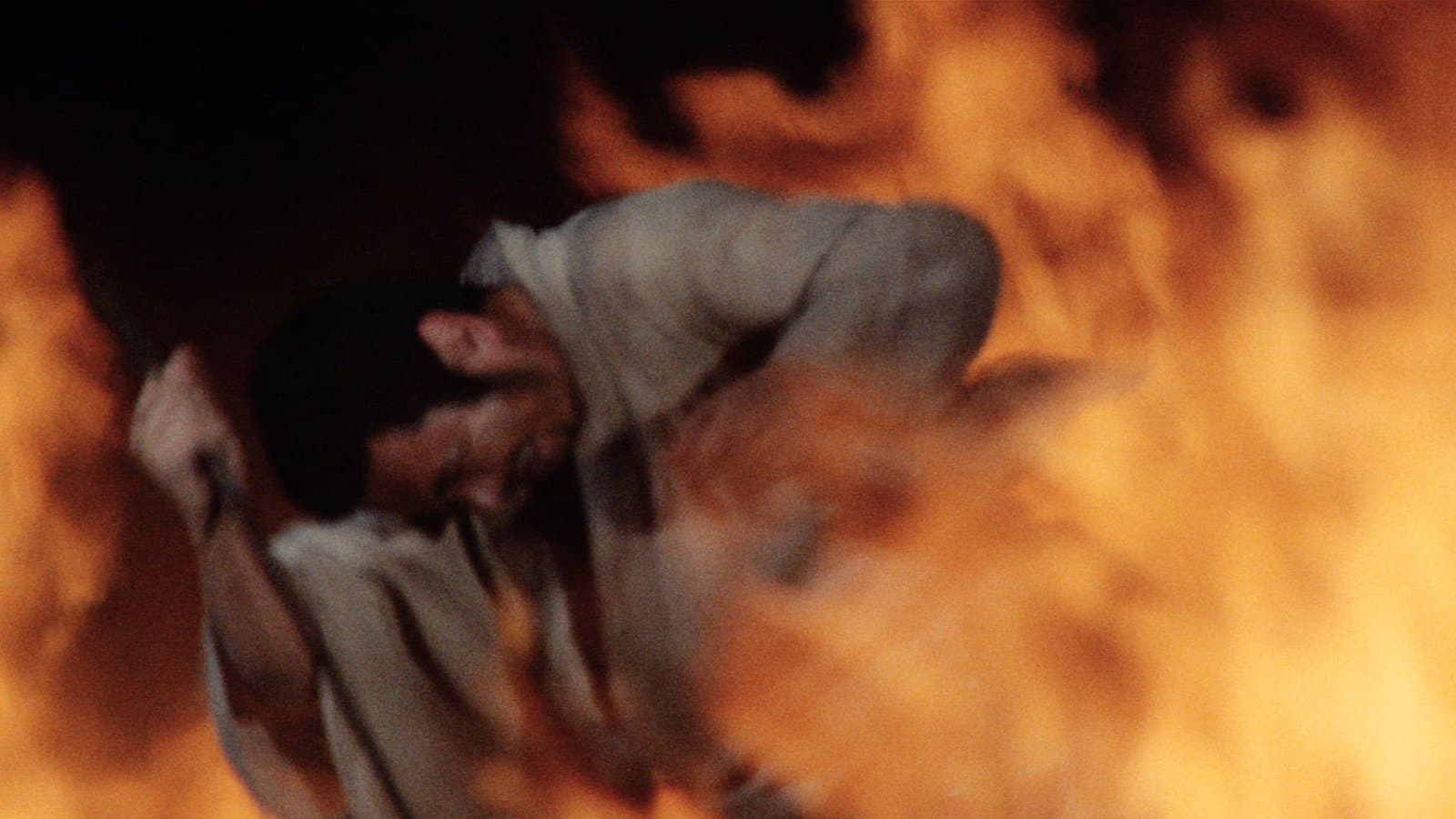 Backdrop of Zatoichi Goes to the Fire Festival