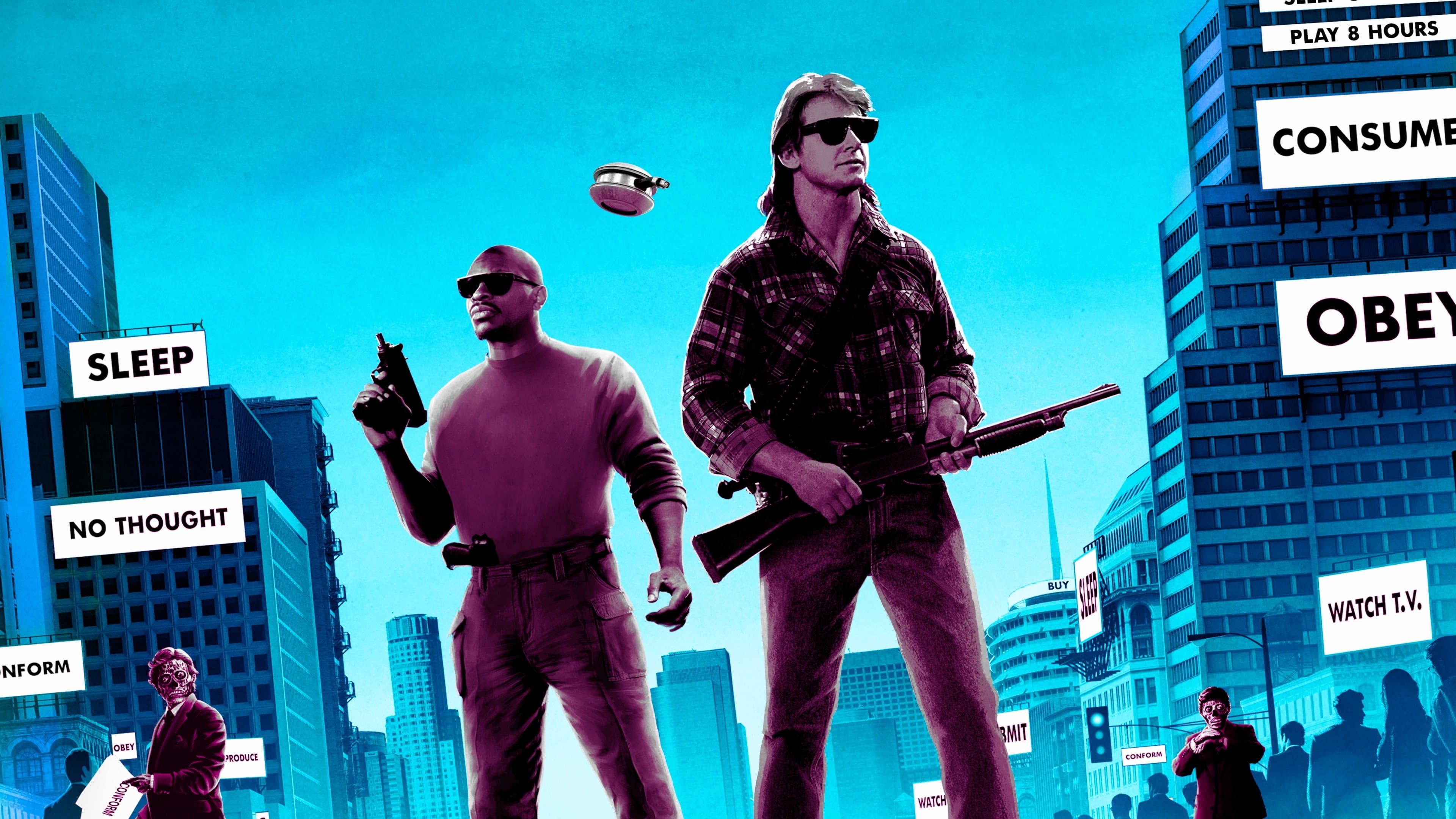 Backdrop of They Live