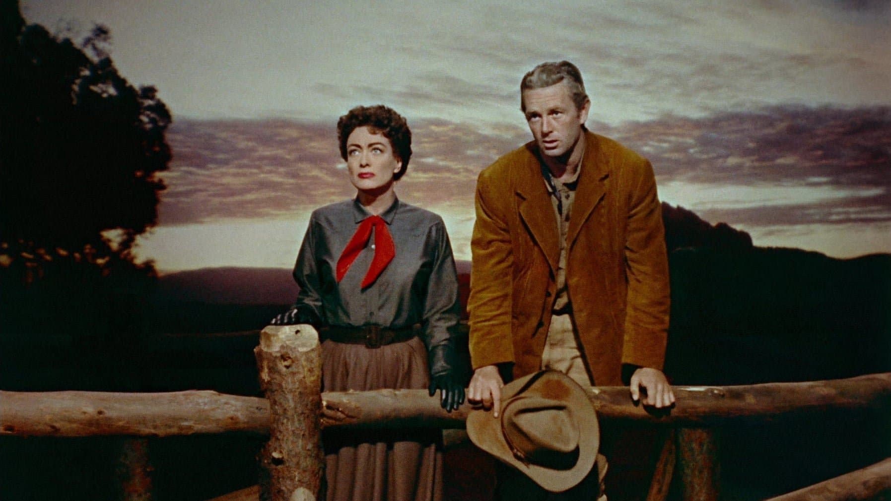 Backdrop of Johnny Guitar