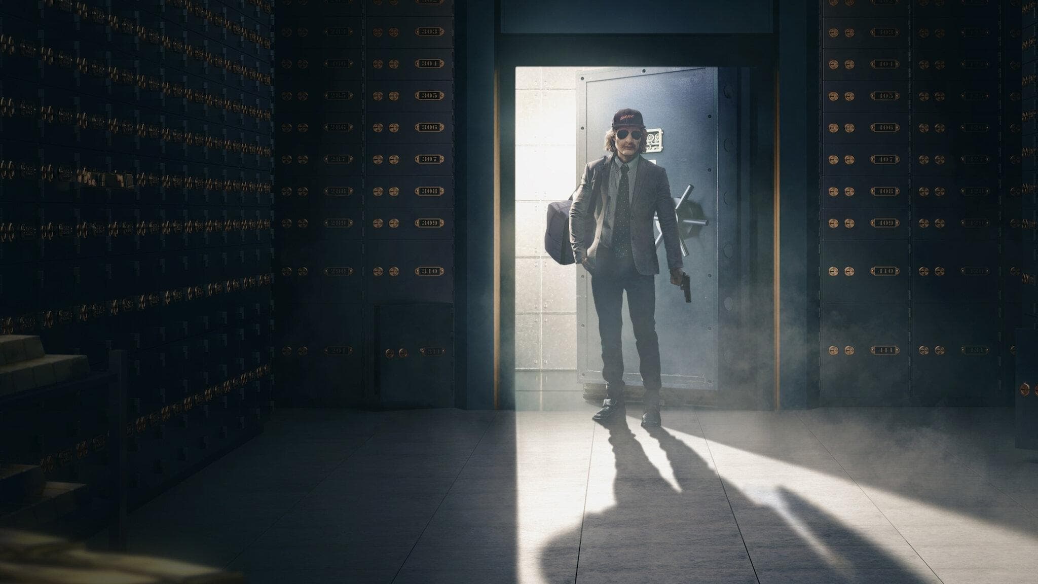 Backdrop of How to Rob a Bank