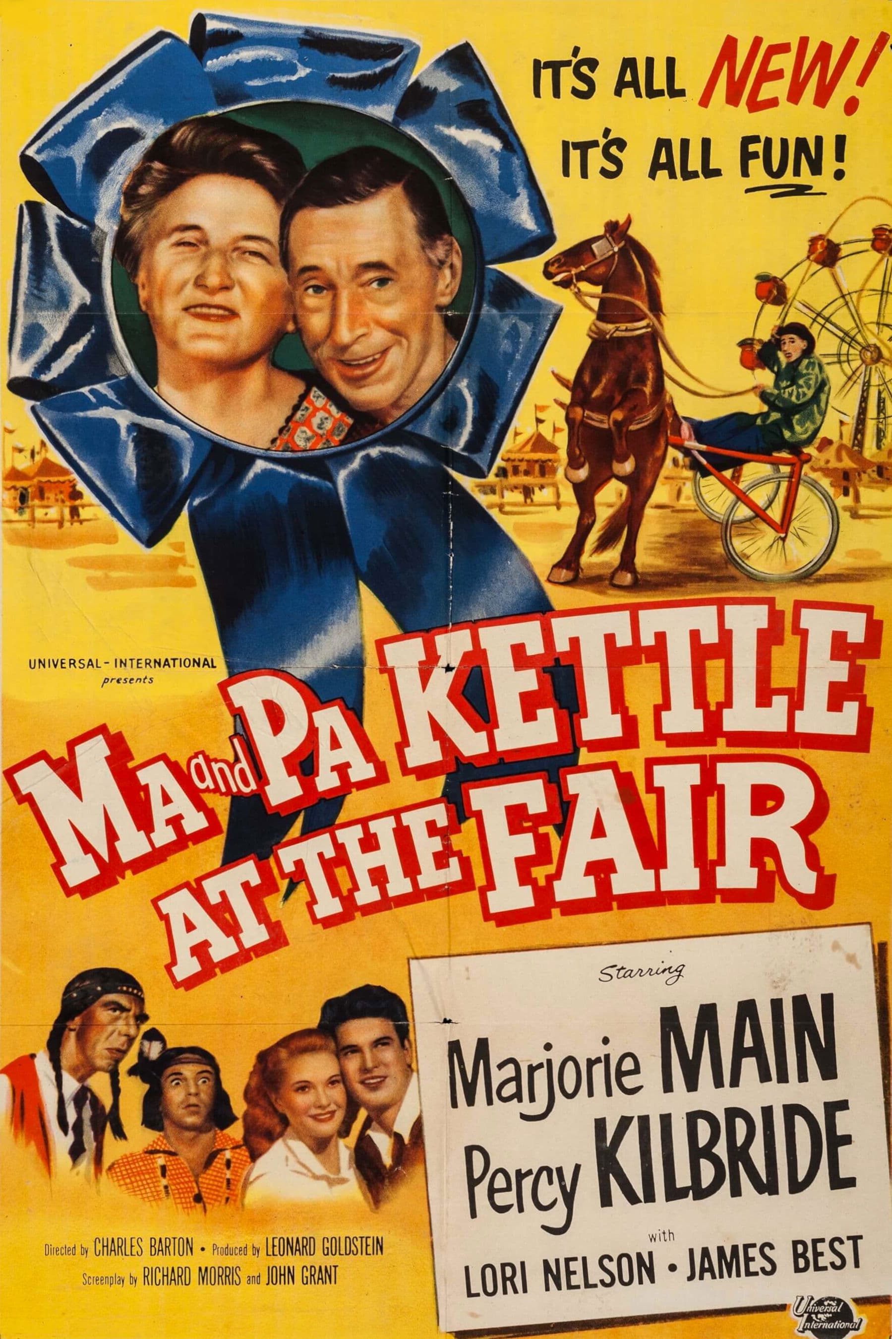 Poster of Ma and Pa Kettle at the Fair