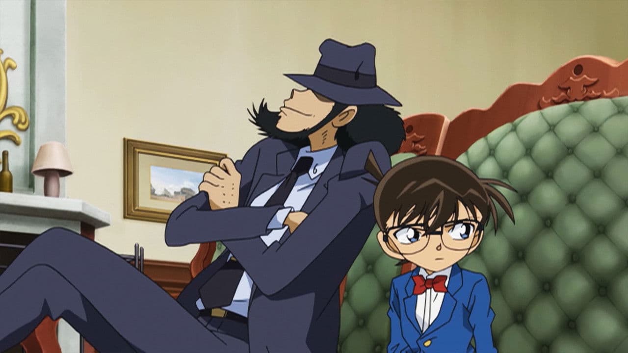 Backdrop of Lupin the Third vs. Detective Conan
