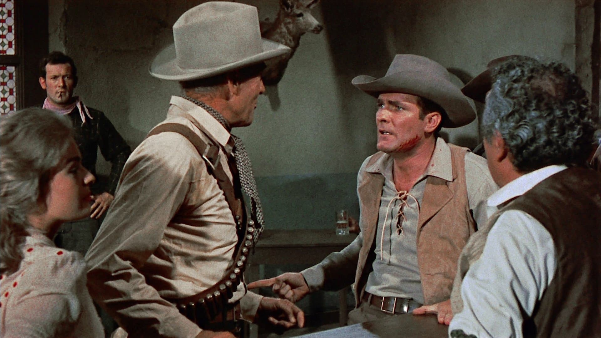 Backdrop of Buchanan Rides Alone