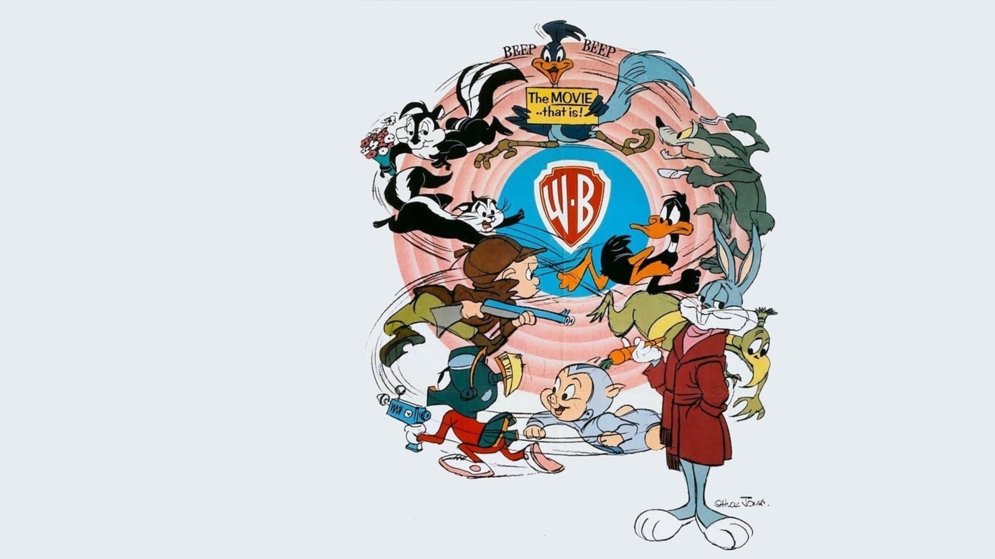 Backdrop of The Bugs Bunny/Road Runner Movie
