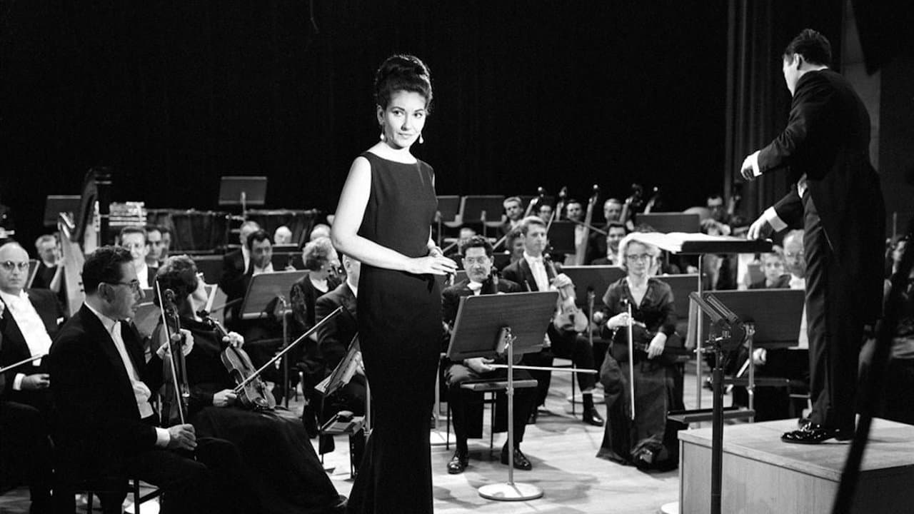 Backdrop of Maria by Callas