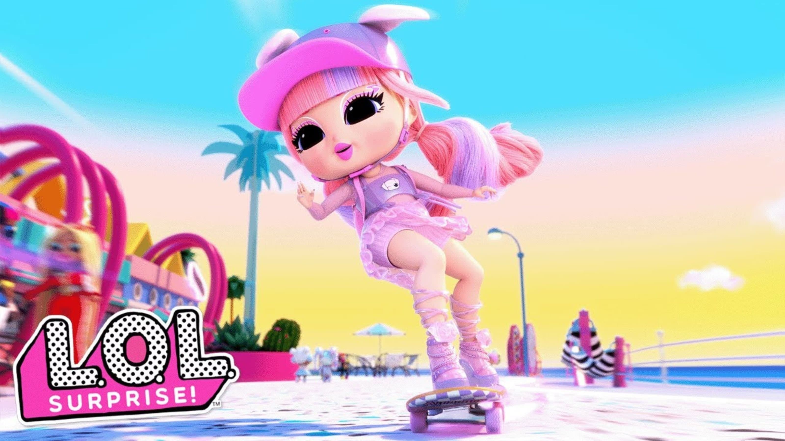 Backdrop of LOL Surprise! The Skate Dance Movie