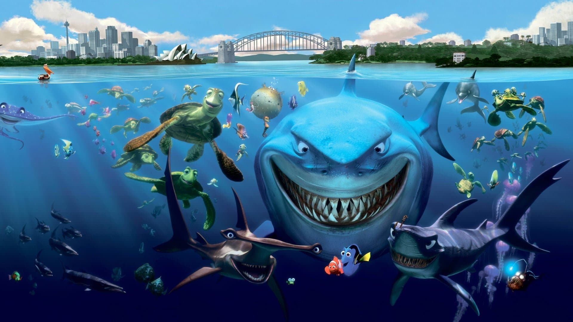 Backdrop of Finding Nemo Collection