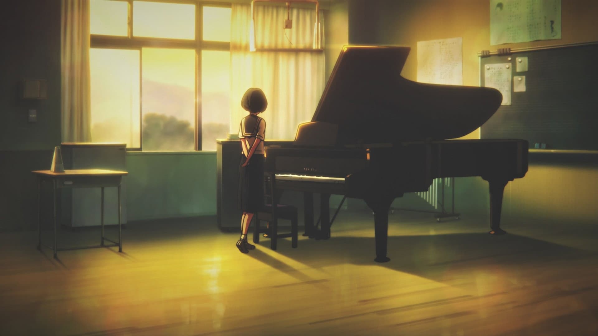Backdrop of Tamako Love Story