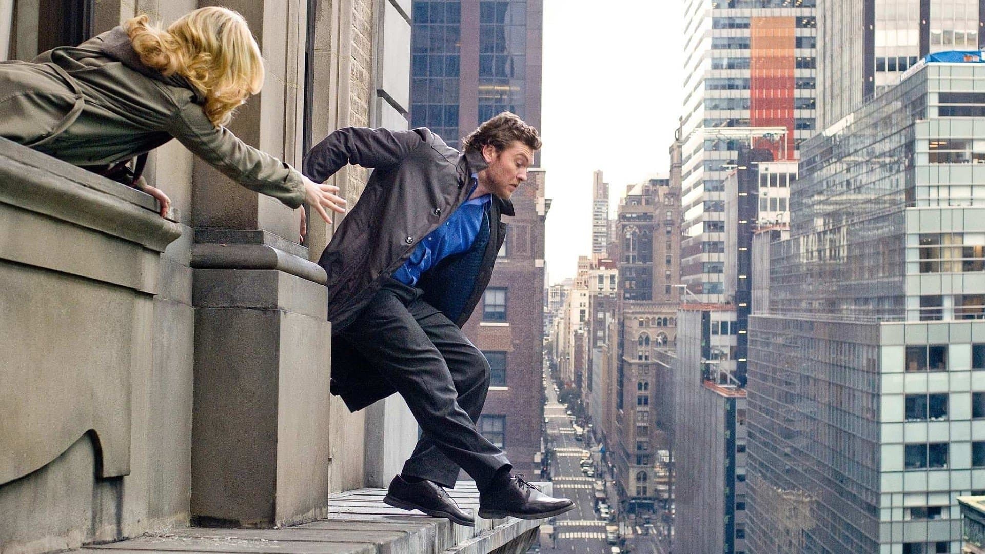 Backdrop of Man on a Ledge