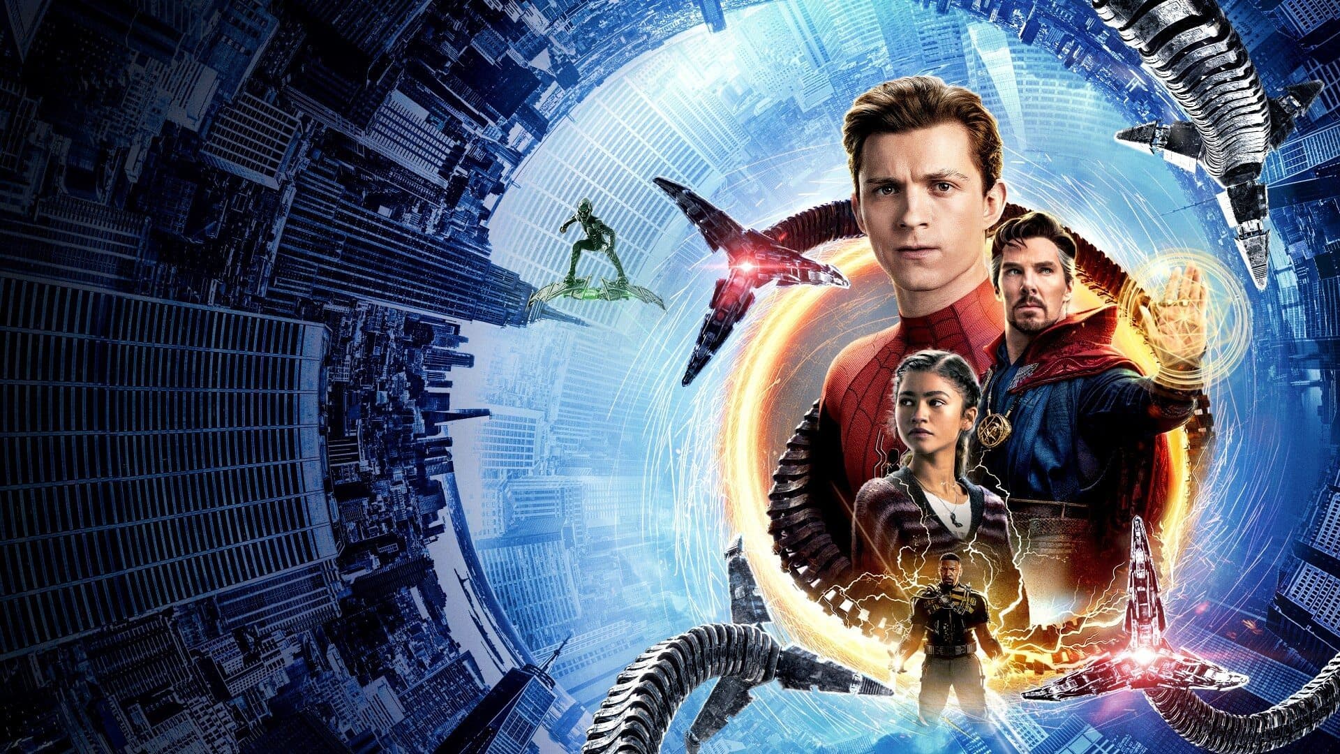 Backdrop of Spider-Man: No Way Home