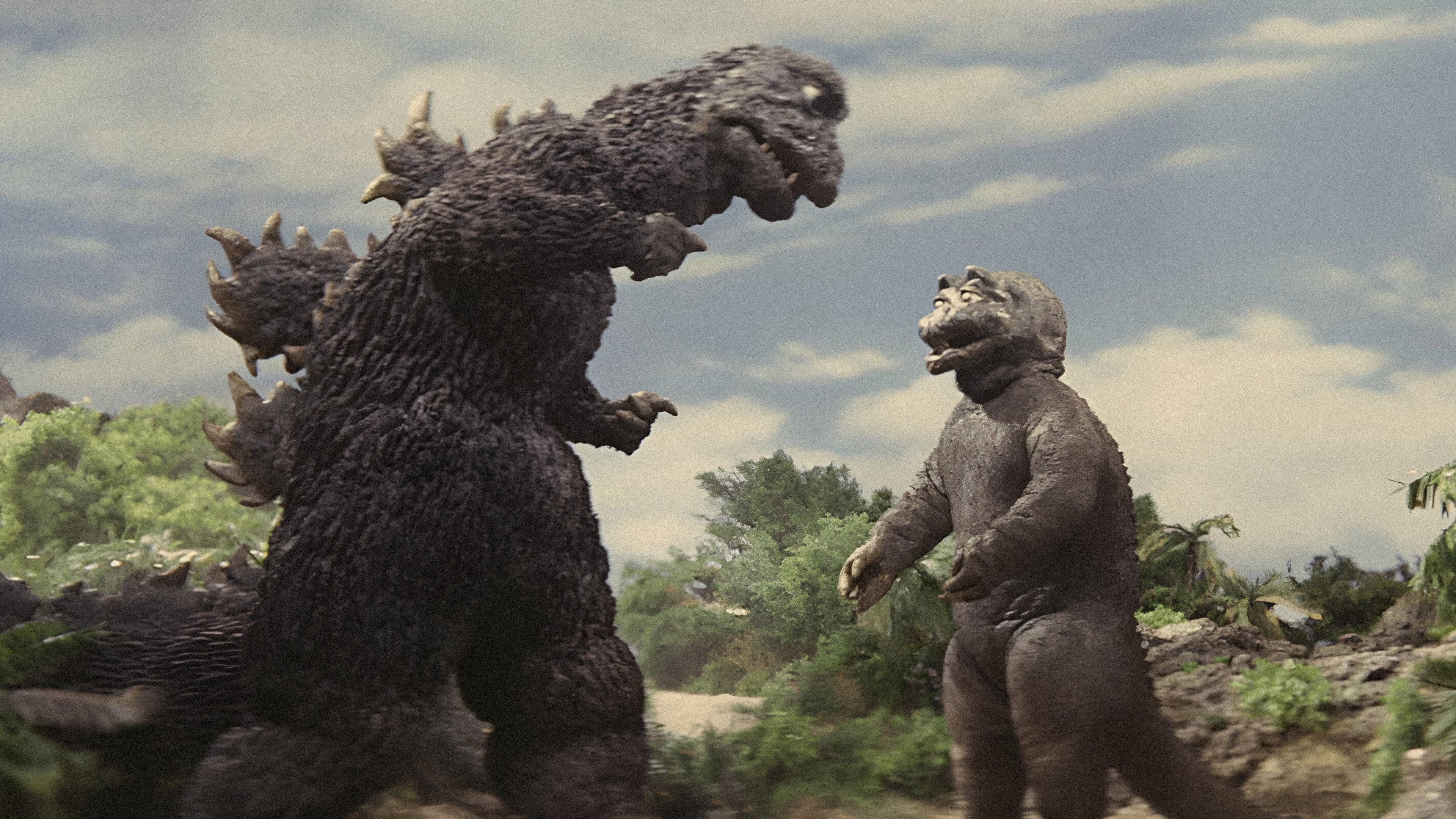 Backdrop of Son of Godzilla