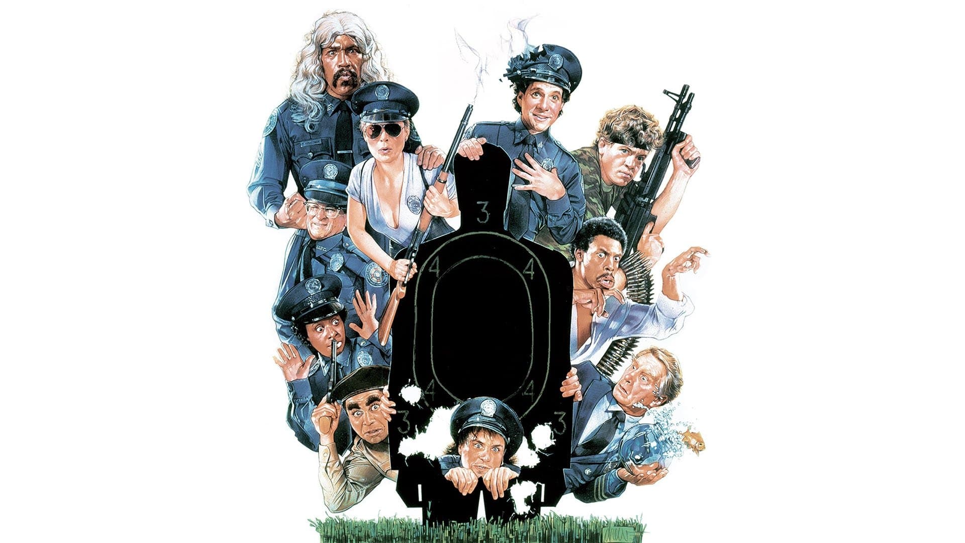Backdrop of Police Academy 3: Back in Training