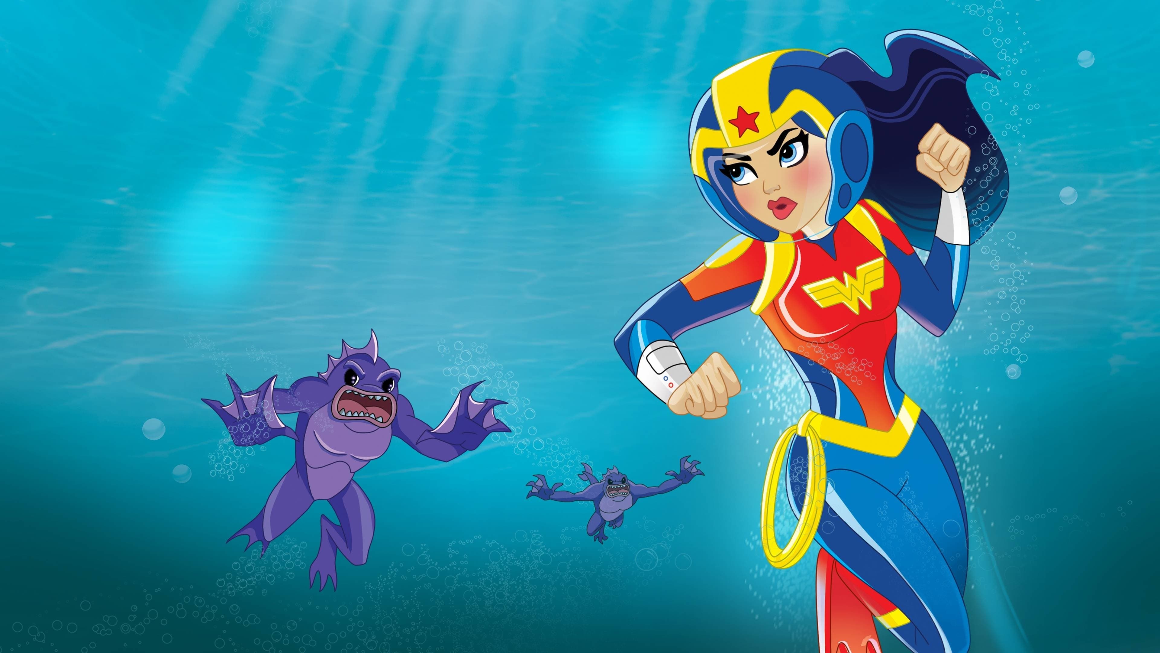 Backdrop of DC Super Hero Girls: Legends of Atlantis